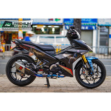 Load image into Gallery viewer, Yamaha Exciter 150 (Y15ZR) Stickers Kit - 114 - H2 Stickers - Worldwide
