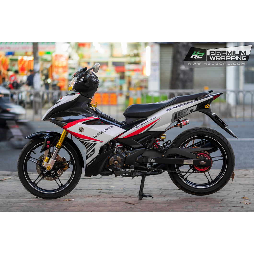 Yamaha Exciter 150 (Y15ZR) Stickers Kit - 120 - H2 Stickers - Worldwide