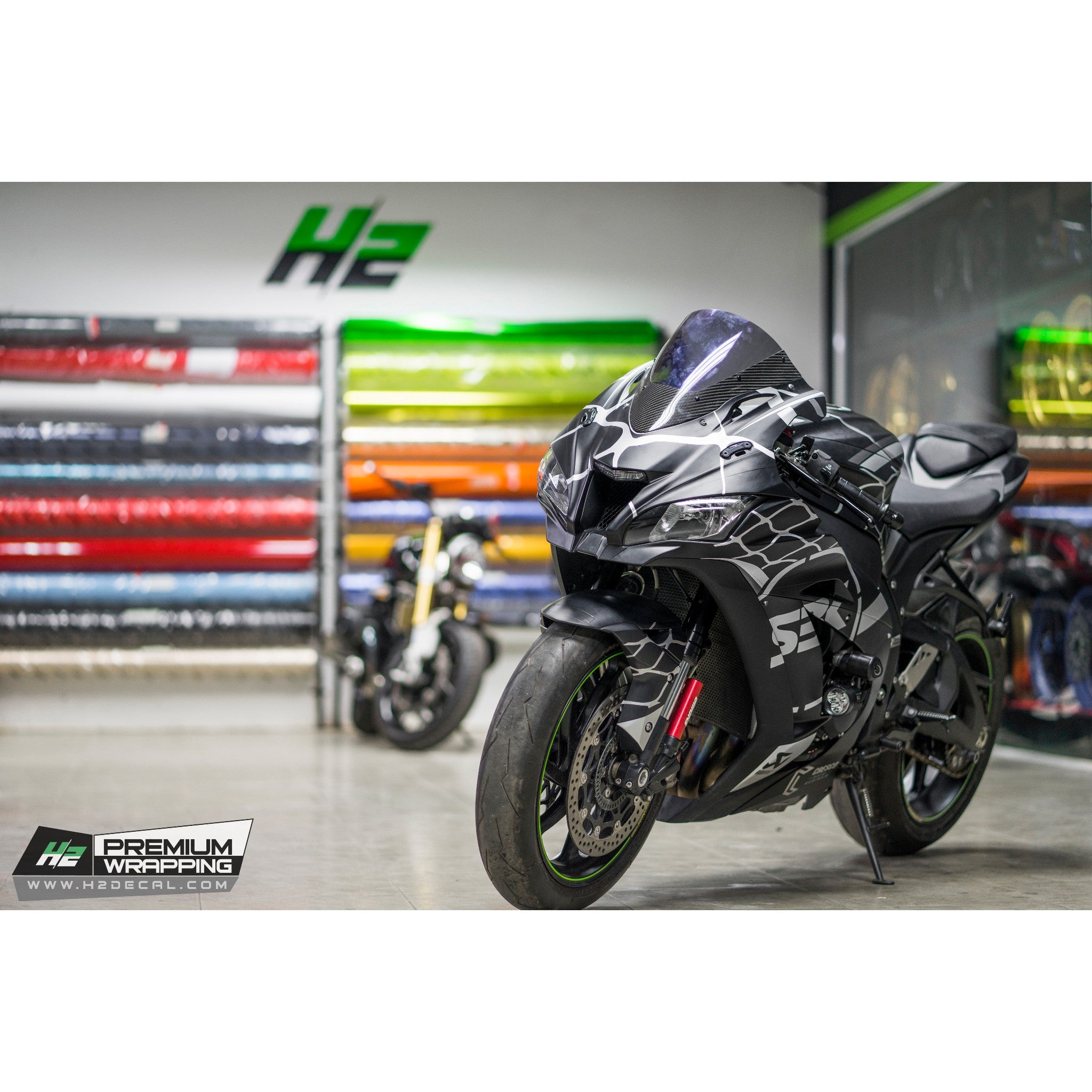 Kawasaki Ninja ZX-10R Stickers Kit - 016 – H2 Stickers - Worldwide