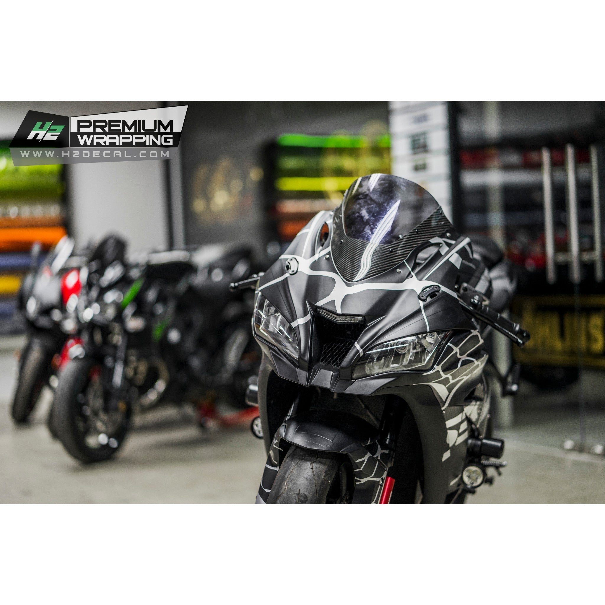 Kawasaki Ninja ZX-10R Stickers Kit - 016 – H2 Stickers