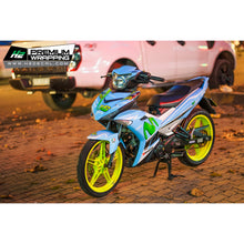Load image into Gallery viewer, Yamaha Exciter 150 (Y15ZR) Stickers Kit - 124 - H2 Stickers - Worldwide
