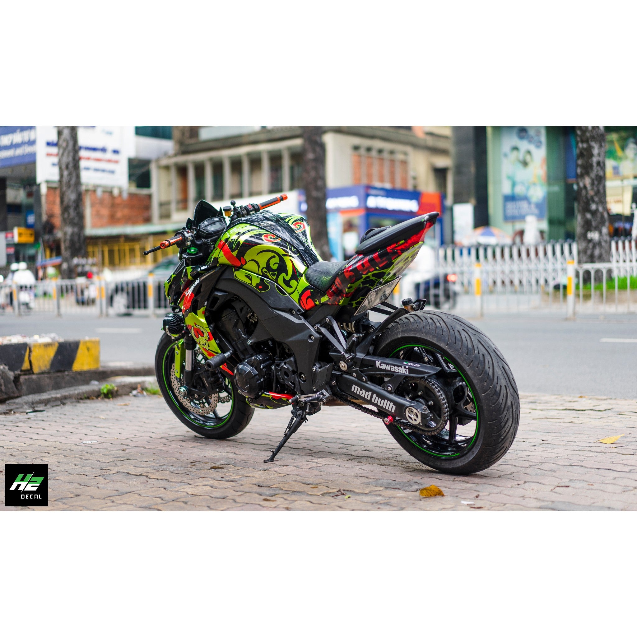 Kawasaki Z1000 Stickers Kit 032 – H2 Stickers Worldwide