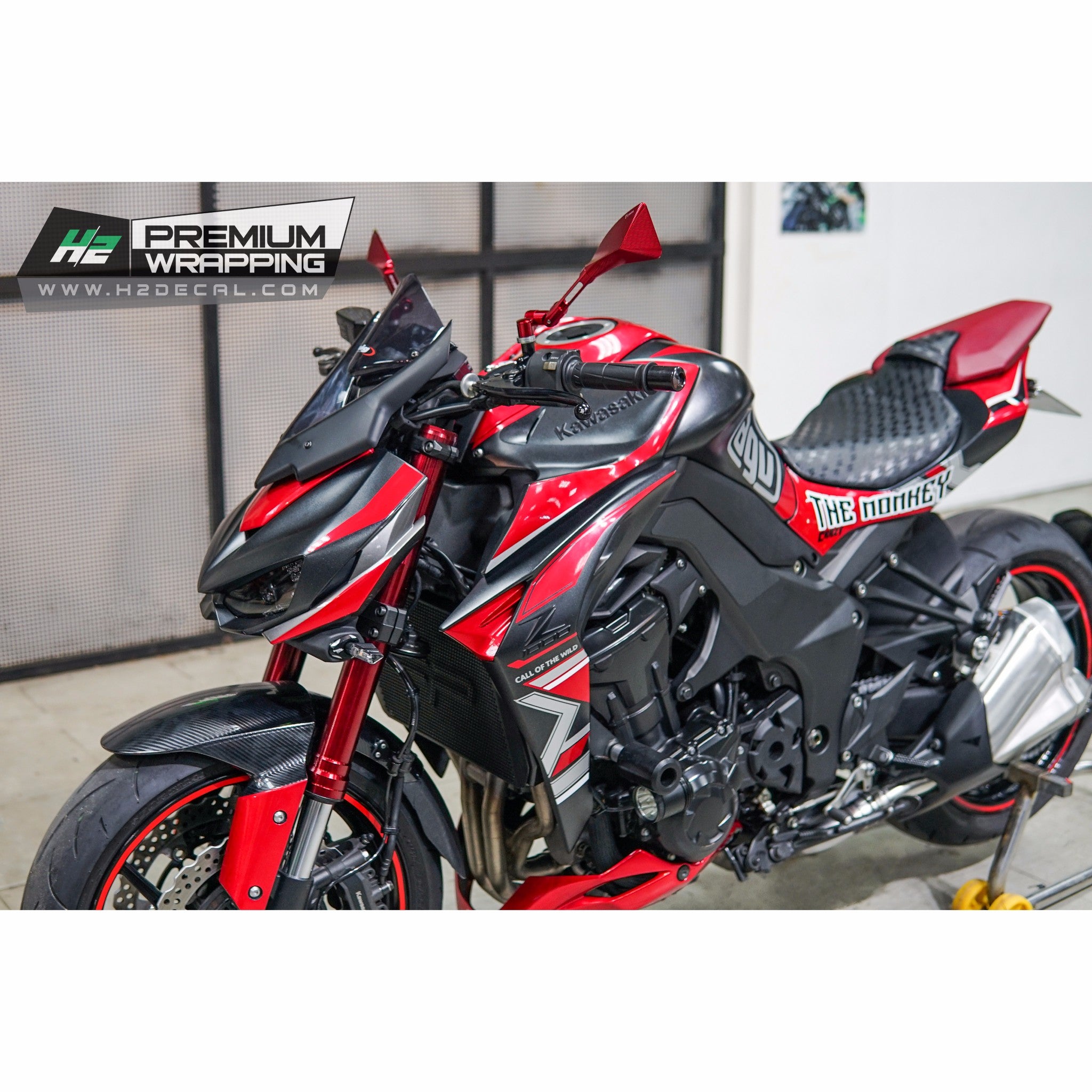 Kawasaki Z1000 Stickers Kit 034 – H2 Stickers Worldwide
