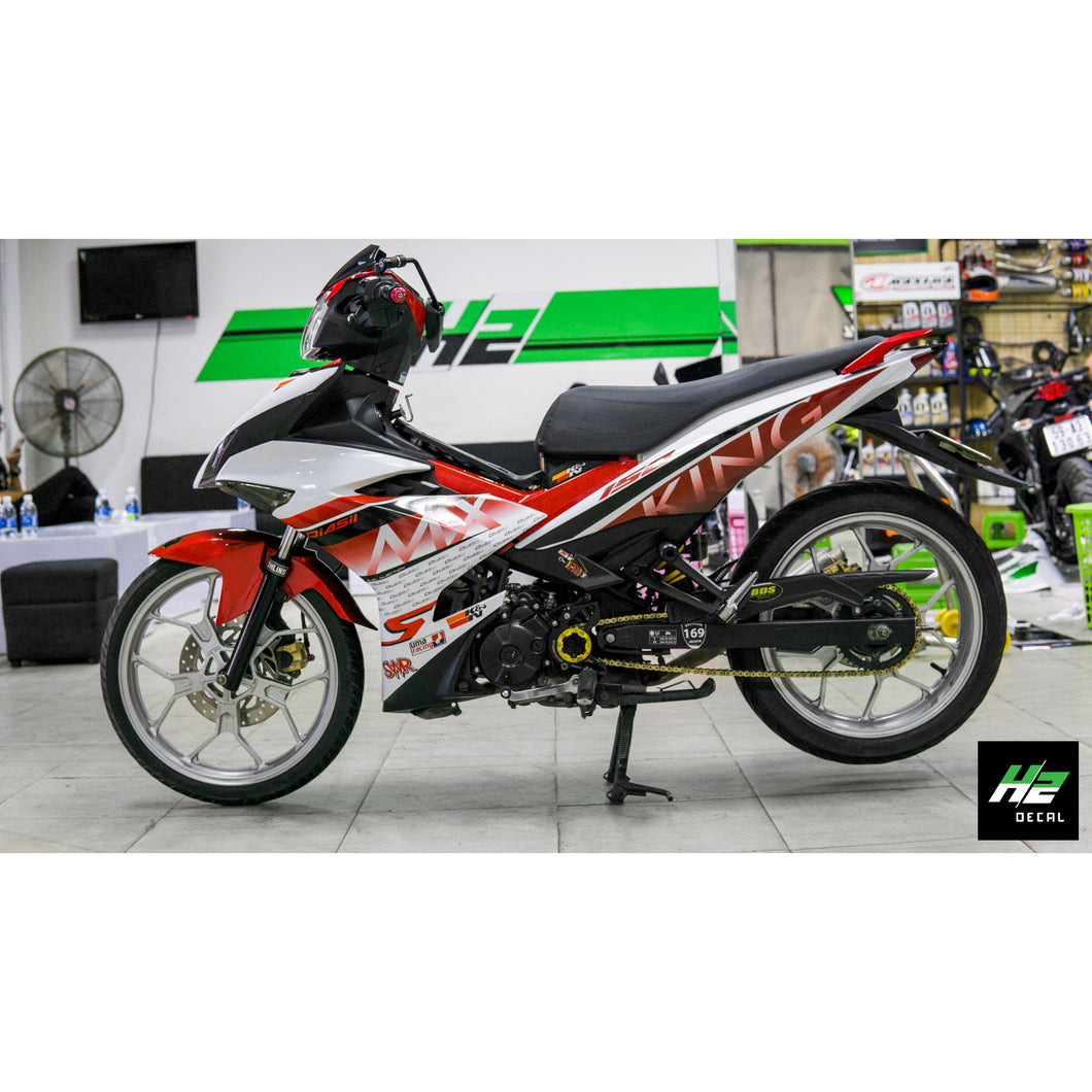 Yamaha Exciter 150 (Y15ZR) Stickers Kit - 097 - H2 Stickers - Worldwide