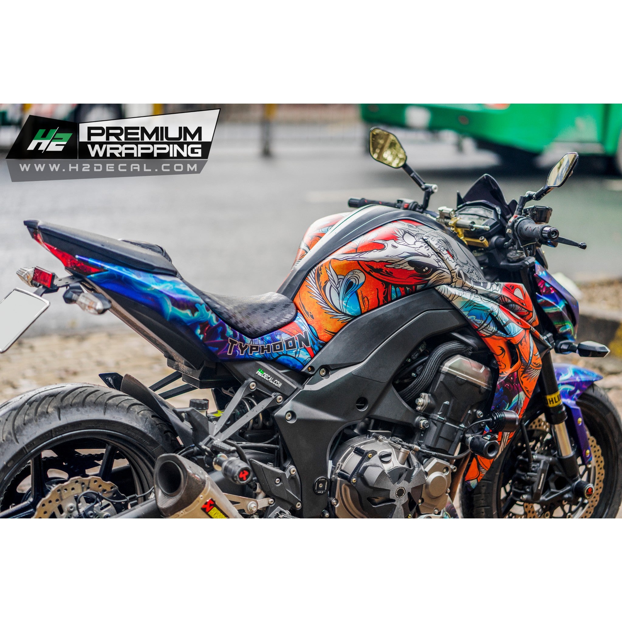 Resin Bike 3D Aufkleber Für Kawasaki Z1000SX 2017-2019 – Schutz & Design Aus Italien