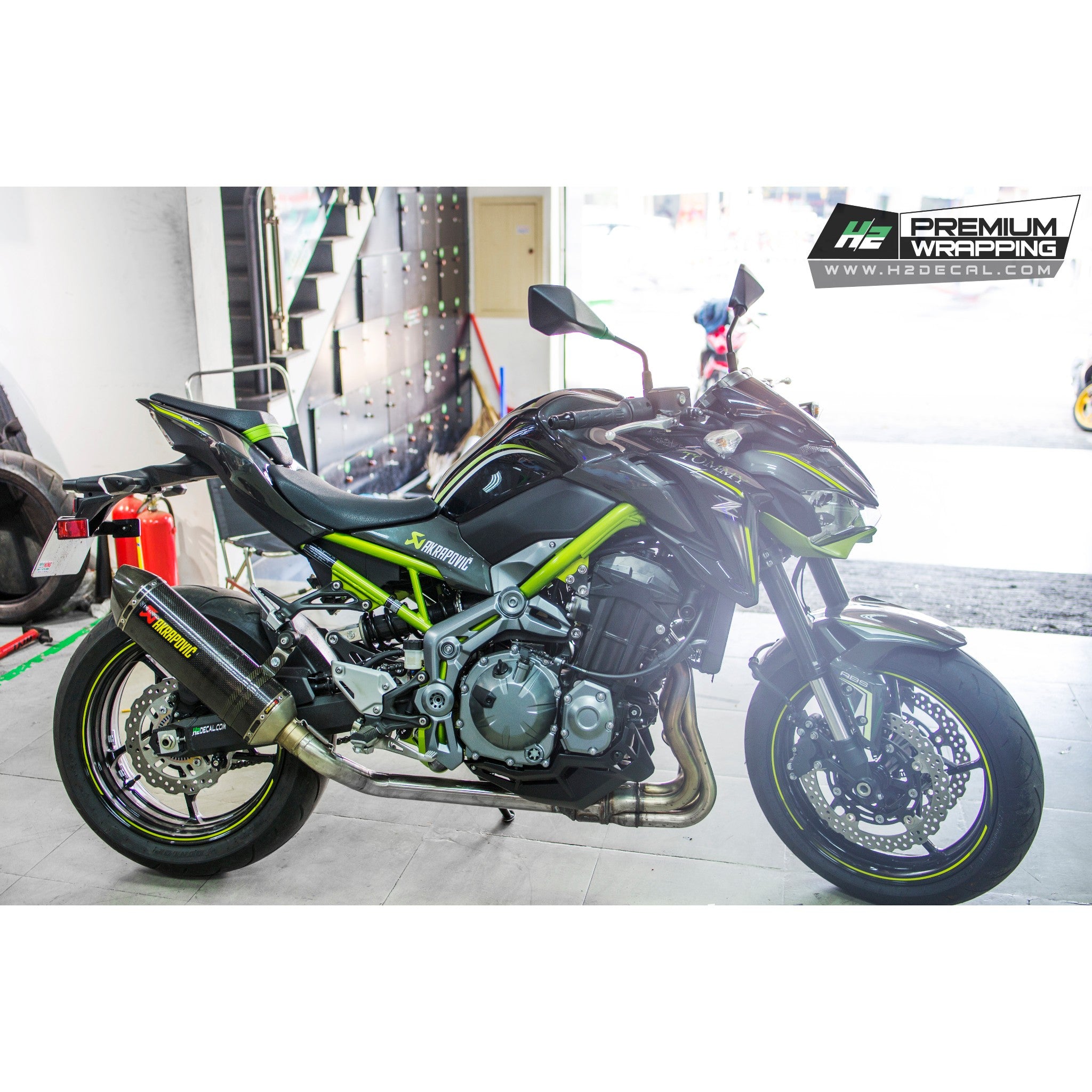 Z900 Rim Sticker Kawasaki Z900 Stickers Kit - 004 – H2 Stickers - Worldwide