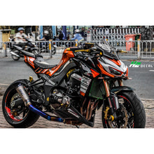 Load image into Gallery viewer, Kawasaki Z1000 Stickers Kit - 038 - H2 Stickers - Worldwide

