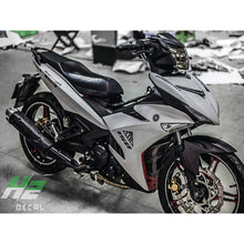 Load image into Gallery viewer, Yamaha Exciter 150 (Y15ZR) Stickers Kit - 026 - H2 Stickers - Worldwide
