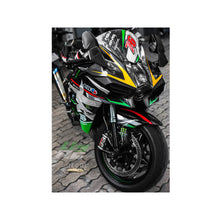 Load image into Gallery viewer, Kawasaki Ninja H2 Stickers Kit - 001 - H2 Stickers - Worldwide
