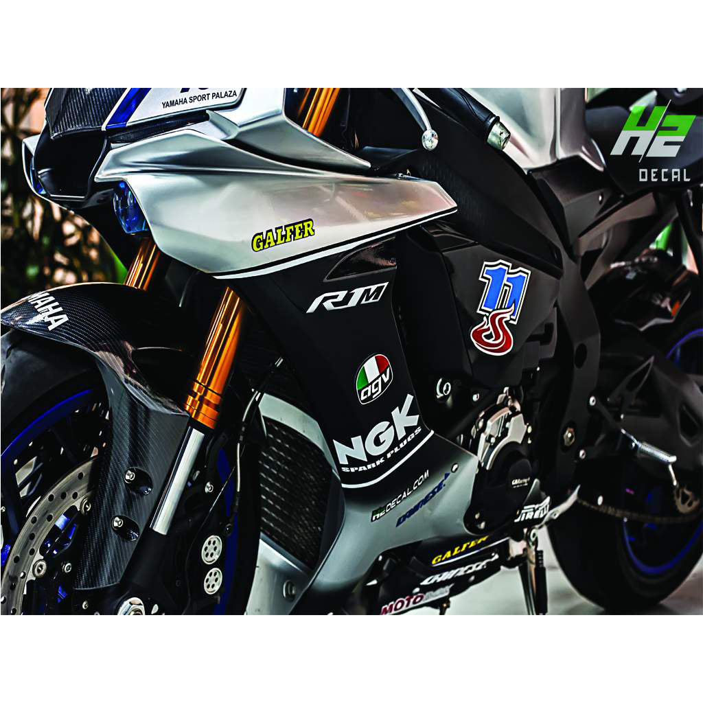Stickered R1 Rims YAMAHA YZF-R1 Stickers Kit - 001 – H2 Stickers - Worldwide