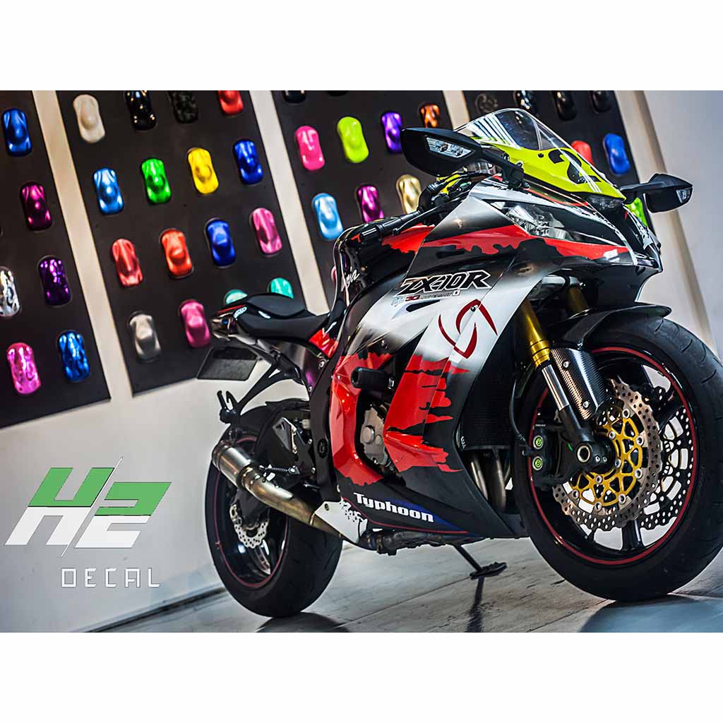 Kawasaki Ninja ZX-10R Stickers Kit - 025 – H2 Stickers - Worldwide