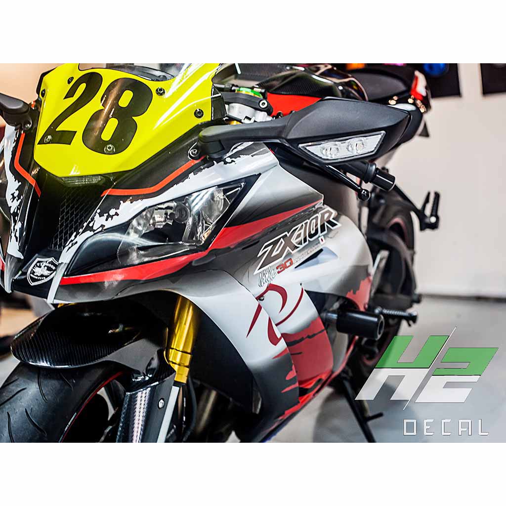 Kawasaki Ninja ZX-10R Stickers Kit - 025 – H2 Stickers