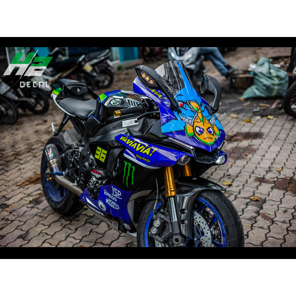 Yamaha YZF-R1 Sticker Kit, Decal Package, Vinyl Wrap – H2 Stickers -  Worldwide