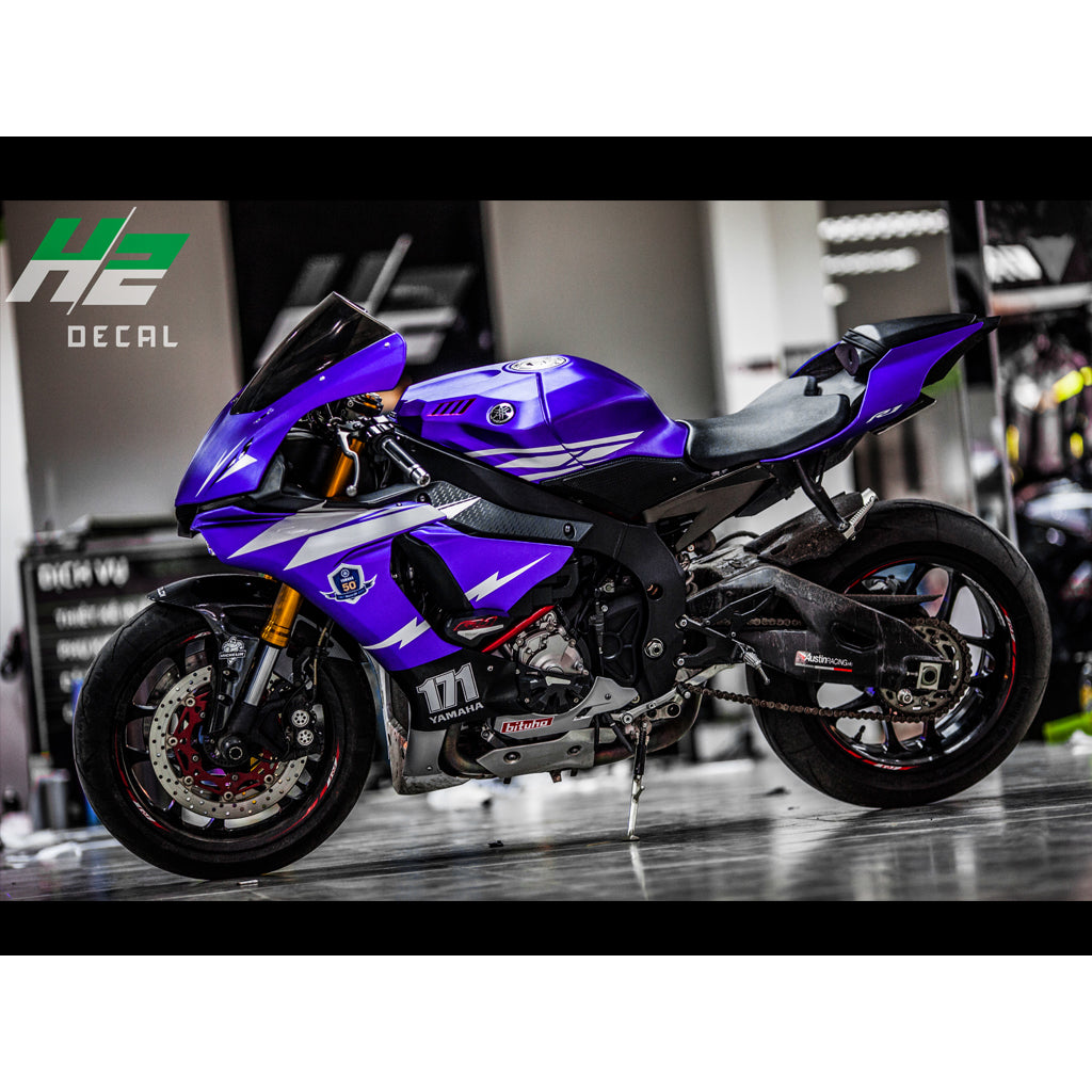 Stickered R1 Rims YAMAHA YZF-R1 Stickers Kit - 008 – H2 Stickers - Worldwide
