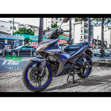Load image into Gallery viewer, Yamaha Exciter 150 (Y15ZR) Stickers Kit - 080 - H2 Stickers - Worldwide
