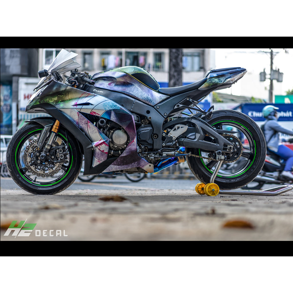 Kawasaki Ninja ZX-10R Stickers Kit - 007 – H2 Stickers - Worldwide