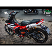 Load image into Gallery viewer, Yamaha Exciter 150 (Y15ZR) Stickers Kit - 057 - H2 Stickers - Worldwide
