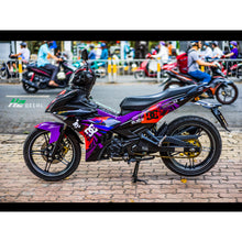 Load image into Gallery viewer, Yamaha Exciter 150 (Y15ZR) Stickers Kit - 087 - H2 Stickers - Worldwide
