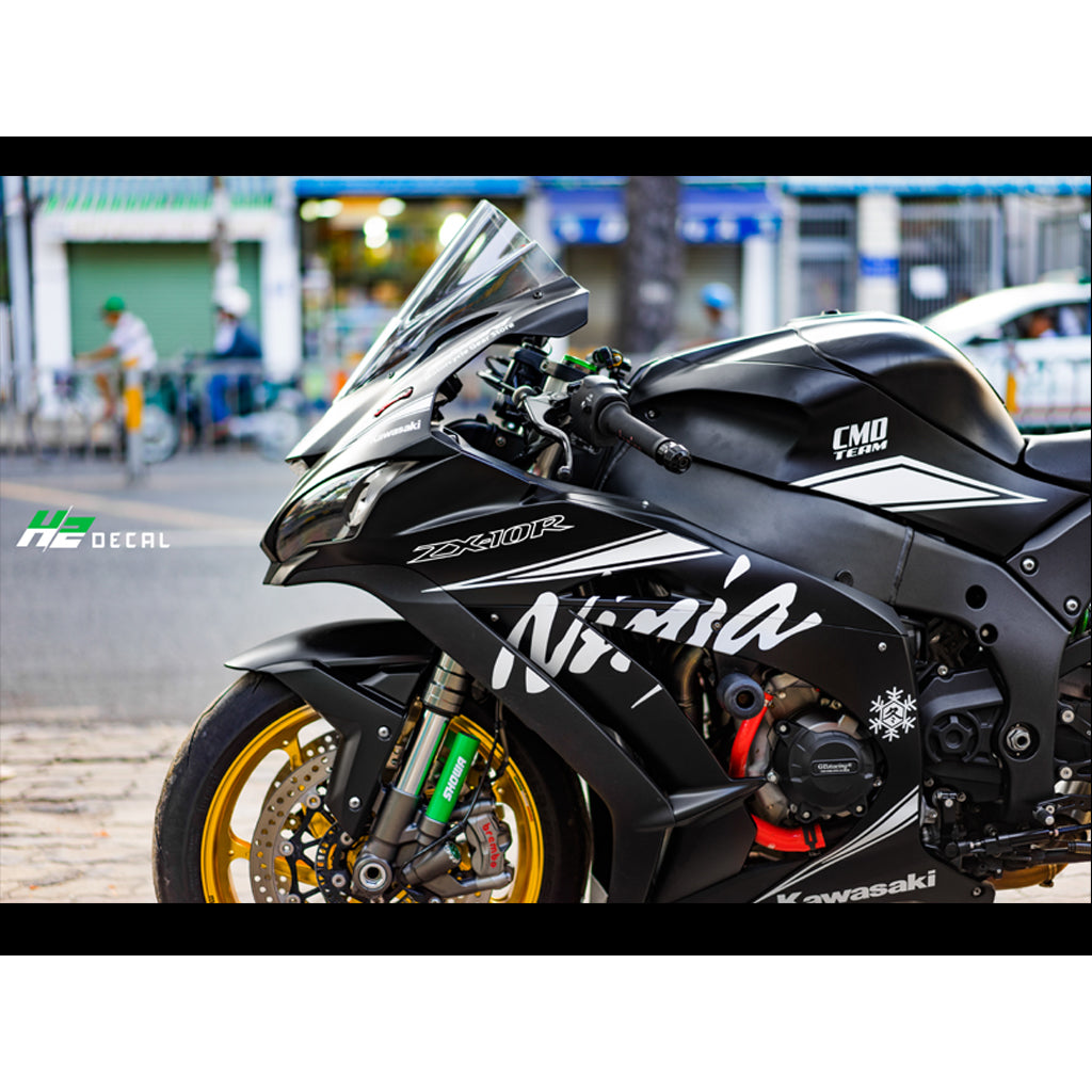 Kawasaki Ninja ZX-10R Stickers Kit - 008 – H2 Stickers