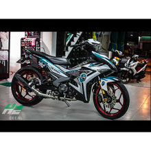 Load image into Gallery viewer, Yamaha Exciter 150 (Y15ZR) Stickers Kit - 067 - H2 Stickers - Worldwide

