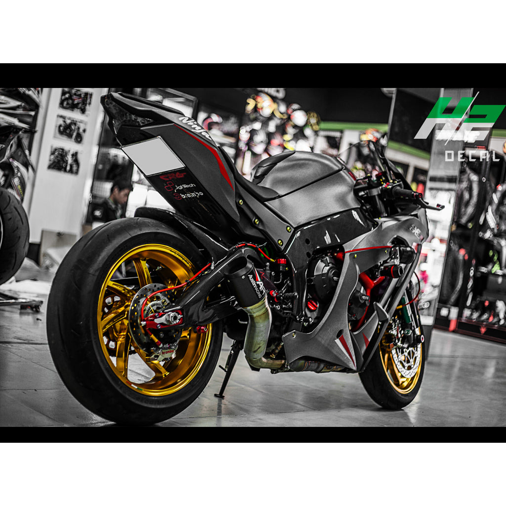 Kawasaki Ninja ZX-10R Stickers Kit - 006 – H2 Stickers - Worldwide