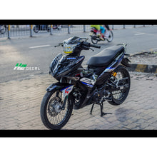 Load image into Gallery viewer, Yamaha Exciter 150 (Y15ZR) Stickers Kit - 090 - H2 Stickers - Worldwide
