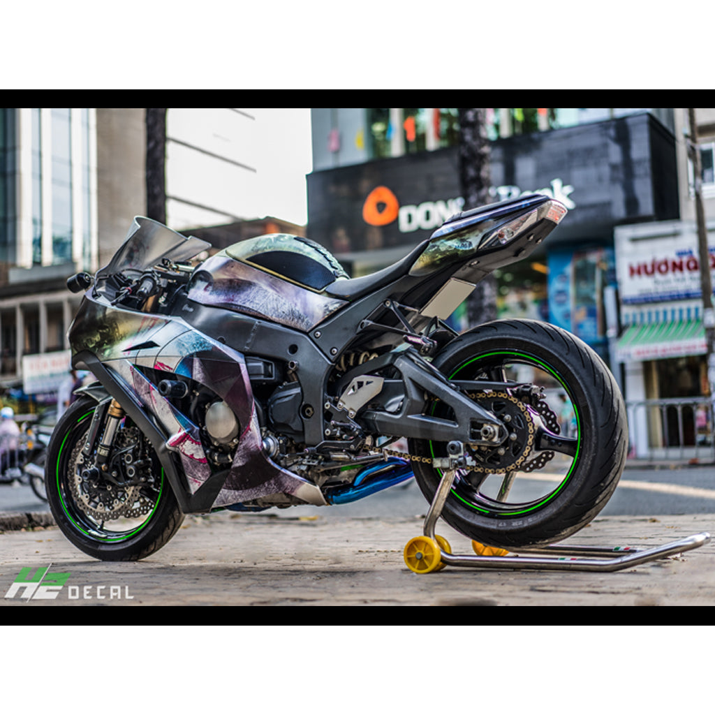 Kawasaki Ninja ZX-10R Stickers Kit - 007 – H2 Stickers - Worldwide