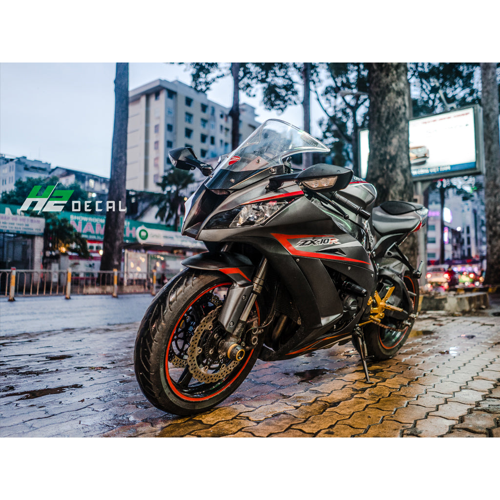 Kawasaki Ninja ZX-10R Stickers Kit - 013 – H2 Stickers