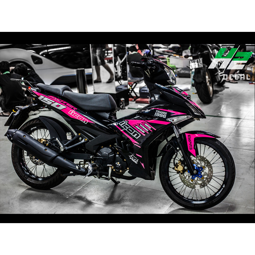 Yamaha Exciter 150 (Y15ZR) Stickers Kit - 059 - H2 Stickers - Worldwide