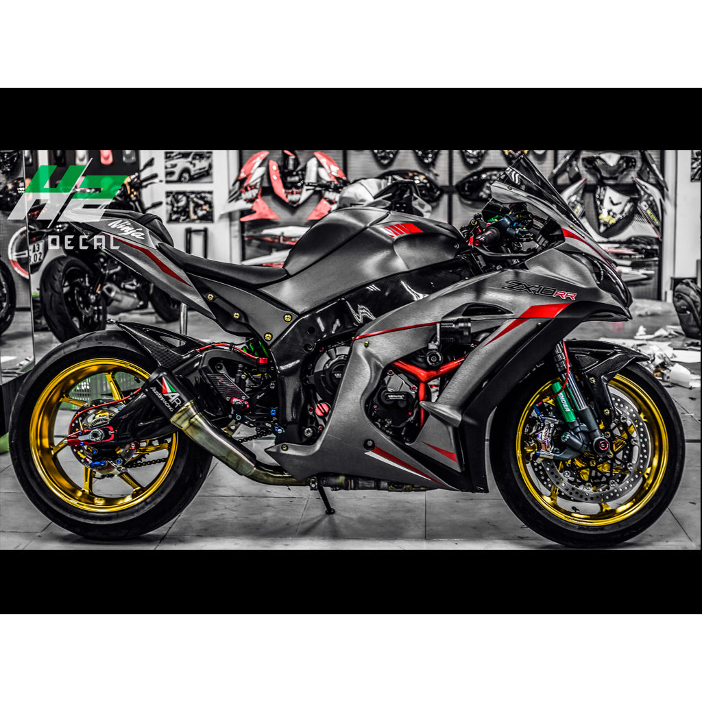 Kawasaki Ninja ZX-10R Stickers Kit - 006 – H2 Stickers - Worldwide