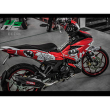Load image into Gallery viewer, Yamaha Exciter 150 (Y15ZR) Stickers Kit - 038 - H2 Stickers - Worldwide
