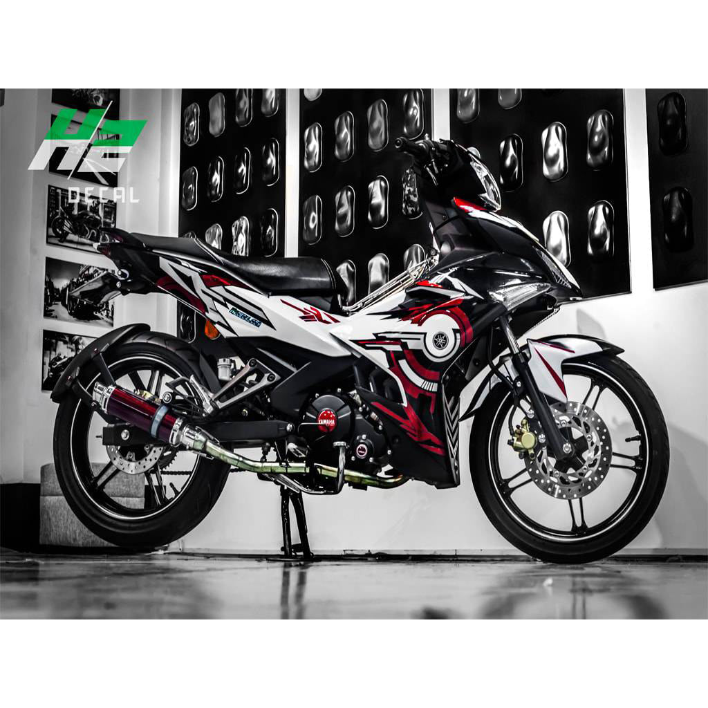 Yamaha Exciter 150 (Y15ZR) Stickers Kit - 020 - H2 Stickers - Worldwide